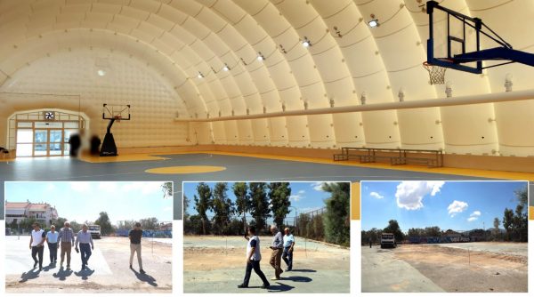 Νέο κλειστό γήπεδο μπάσκετ κατασκευάζεται στο Μαρούσι