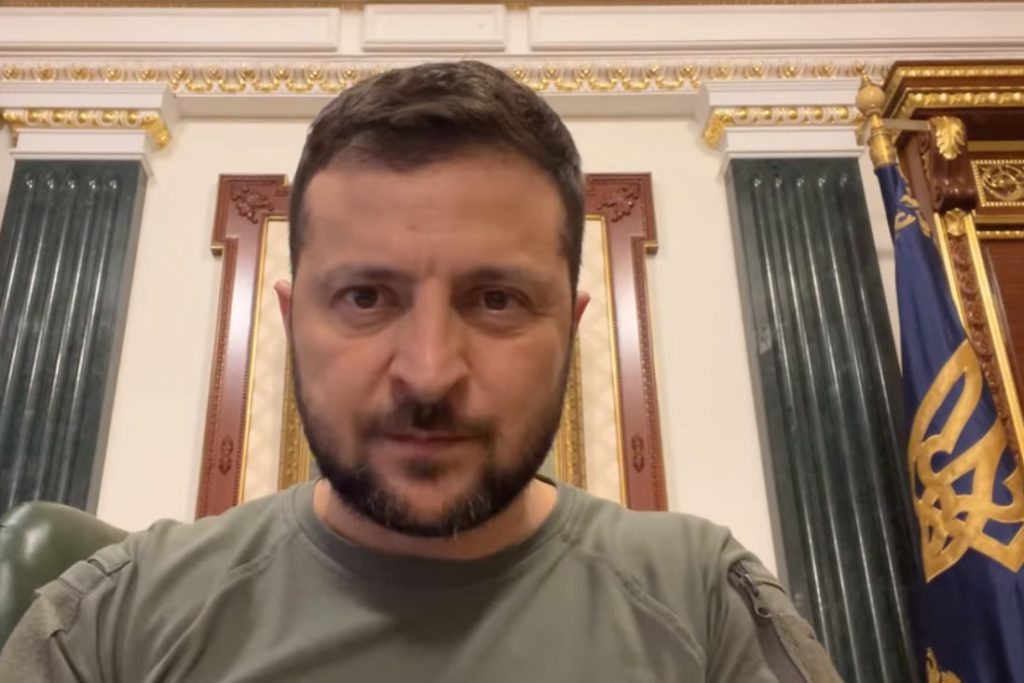 Ζελένσκι: Ο πόλεμος της Ρωσίας πρέπει να τελειώσει με την απελευθέρωση της Κριμαίας