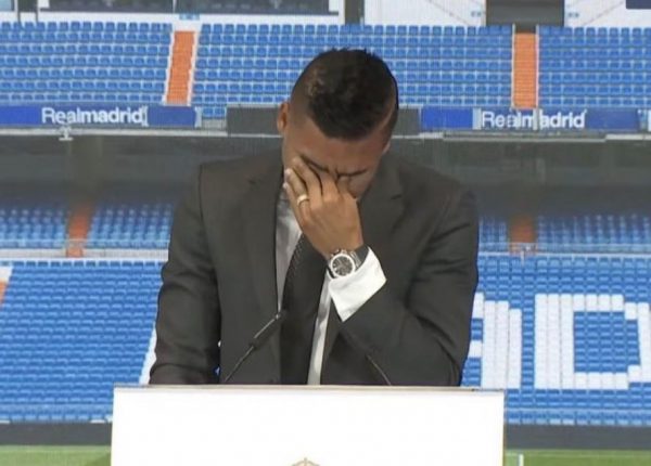 Το κλάμα του Κασεμίρο στο «αντίο» του στη Ρεάλ