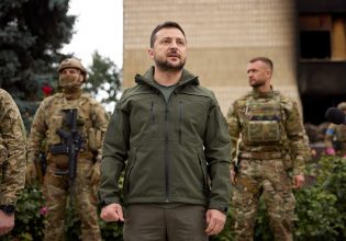 Ζελένσκι: Ευχαριστώ τους φίλους της Ουκρανίας για τη στάση τους απέναντι στα ψευτοδημοψηφίσματα