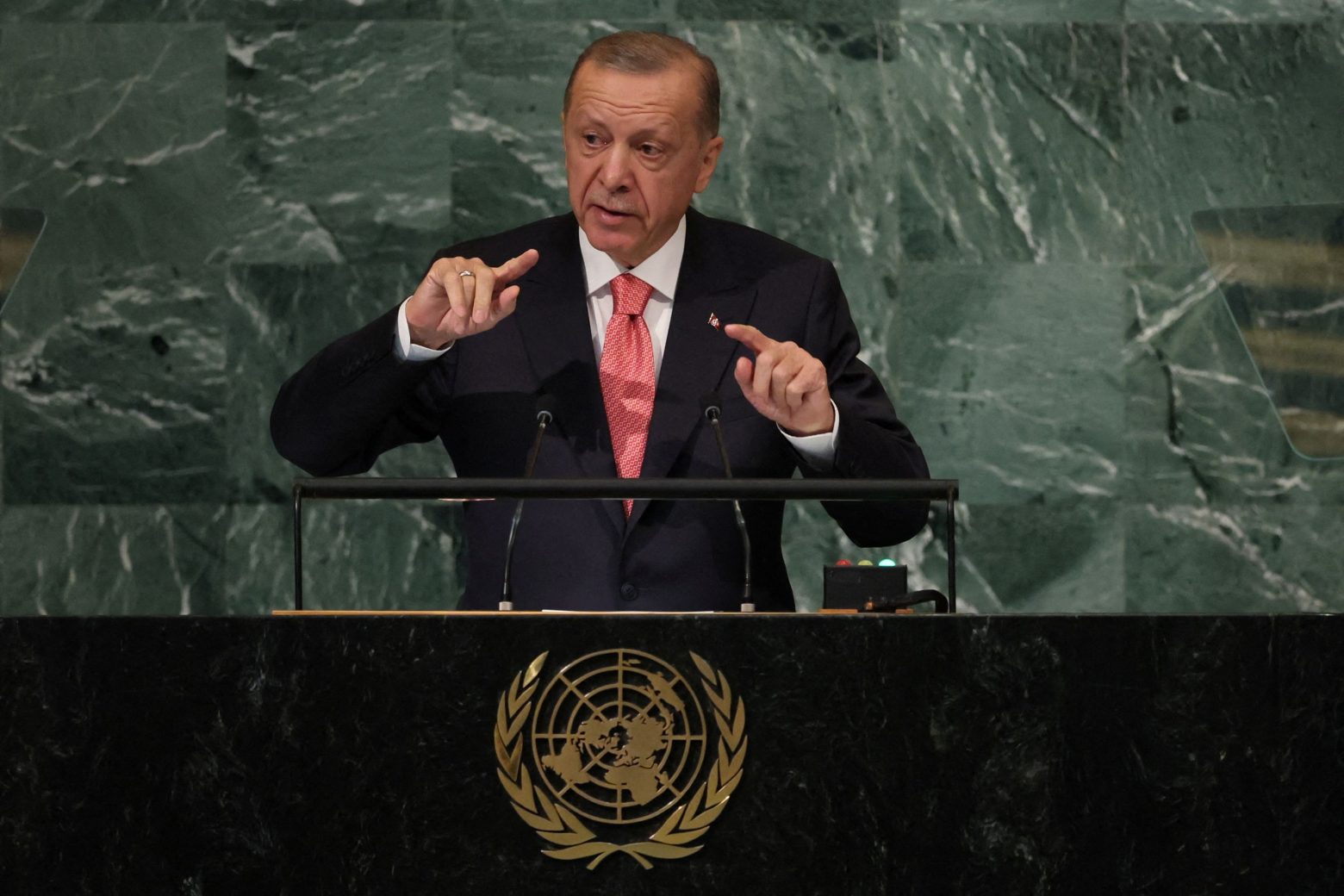 Ερντογάν στον ΟΗΕ: Παρουσιάζει την Ελλάδα ως «κράτος - δολοφόνο» και ανοίγει την ατζέντα των τουρκικών διεκδικήσεων