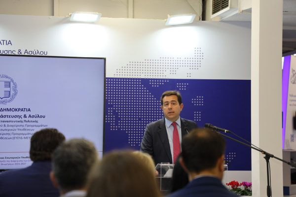 ΔΕΘ: Το πρόγραμμα REACTION για την επιτήρηση των συνόρων παρουσίασε ο Μηταράκης