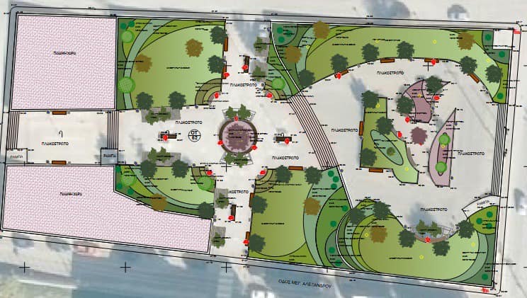 Νέα Αρτάκη: Σε εξέλιξη οι εργασίες της νέας πλατείας