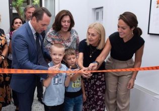 «Μαζί για το Παιδί»: Εγκαίνια ξενώνα Ιρίνα από τη Δόμνα Μιχαηλίδου για τα παιδιά και τις μητέρες από την Ουκρανία