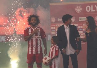 Μαρσέλο στον κόσμο που παραληρούσε: «Πάμε Ολυμπιακέ»