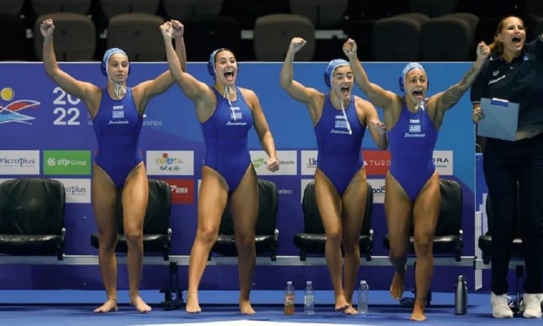 Γερμανία – Ελλάδα 3-13: Άνετη και ωραία η γαλανόλευκη στο πόλο γυναικών