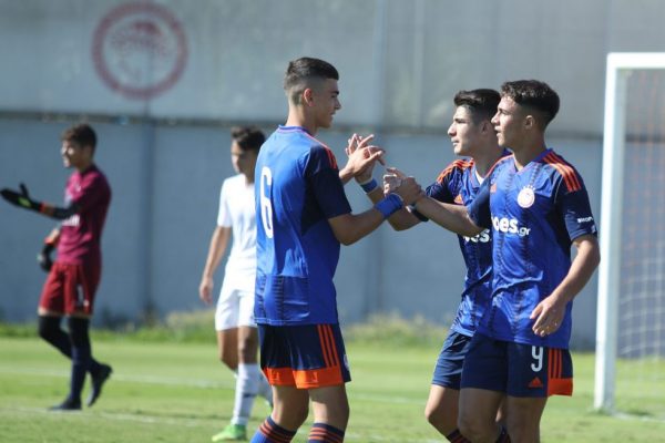 Oλυμπιακός Κ17: Πεντάρα στον Απόλλωνα Σμύρνης και 3 στα 3