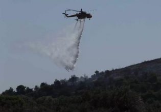 Φωτιά στον Άγιο Ιωάννη Κεφαλονιάς: Σηκώθηκαν εναέρια μέσα