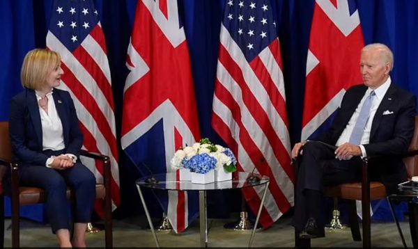 Νέα Υόρκη: Τζο Μπάιντεν και Λιζ Τρας συμφώνησαν για περαιτέρω στρατιωτική και οικονομική ενίσχυση της Ουκρανίας