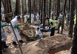 Ουκρανία: Φρίκη στο Ιζιούμ – «Πτώματα με ακρωτηριασμένα τα γεννητικά όργανα»