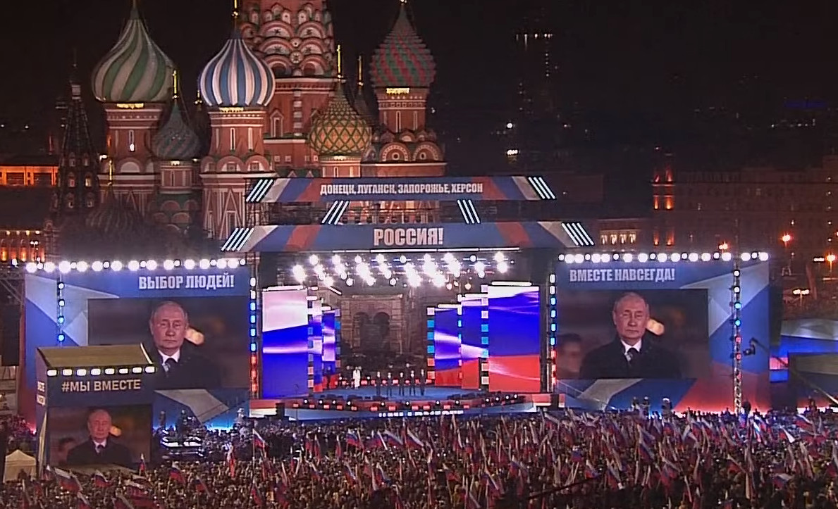 Βλαντίμιρ Πούτιν: «Καλώς ήρθατε στο σπίτι σας - Η νίκη θα είναι μαζί μας»