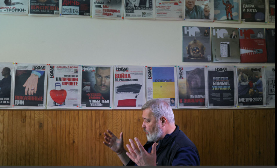 Ρωσία: «Η Ουκρανία δεν θα συγχωρέσει ποτέ τη Ρωσία», λέει ο Ρώσος νομπελίστας δημοσιογράφος Μουράτοφ