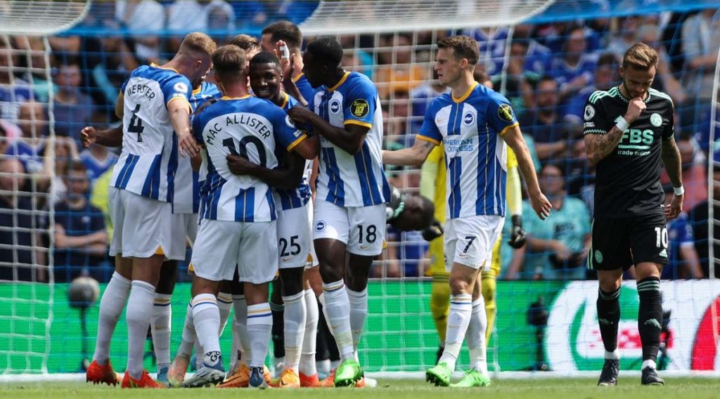 Η Μπράιτον διέλυσε τη Λέστερ (5-2)