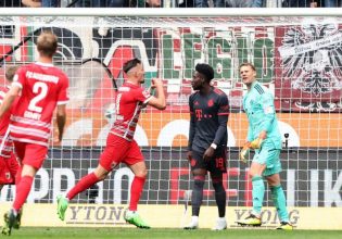 Η Άουγκσμπουργκ «σόκαρε» την Μπάγερν Μονάχου – Πήρε το ντέρμπι της κοιλάδας του Ρουρ η Ντόρτμουντ