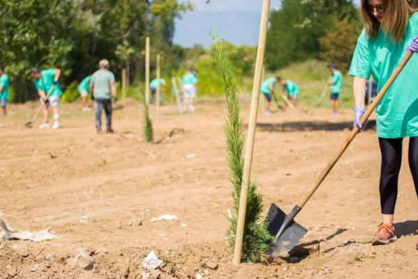 100 δέντρα συμβολισμού για τα Τρίκαλα ως μια από τις 100 κλιματικά ουδέτερες πόλεις της Ευρώπης