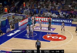 Κροατία – Ελλάδα: Θηρίο ο Γιάννης, πήρε το γκολ – φάουλ ανάμεσα από 4!