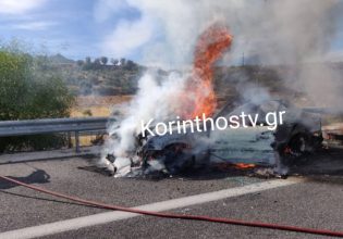 Τροχαίο: Τραγωδία στην Εθνική Οδό Αθηνών – Κορίνθου με δύο νεκρούς – Σταμάτησαν να βοηθήσουν