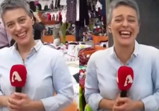 Επικό βίντεο: Λαρισαία ρεπόρτερ δεν μπορούσε να σταματήσει να γελάει – «Πόσα τσίπουρα έχεις πιει;»