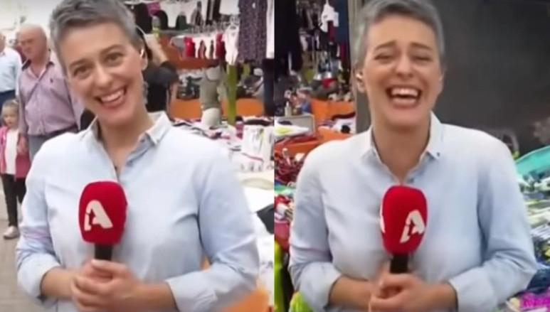 Επικό βίντεο: Λαρισαία ρεπόρτερ δεν μπορούσε να σταματήσει να γελάει - «Πόσα τσίπουρα έχεις πιει;»