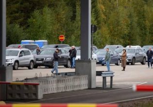 Πόλεμος στην Ουκρανία: Παλιό το βίντεο με τη φυγή Ρώσων στα φινλανδικά σύνορα