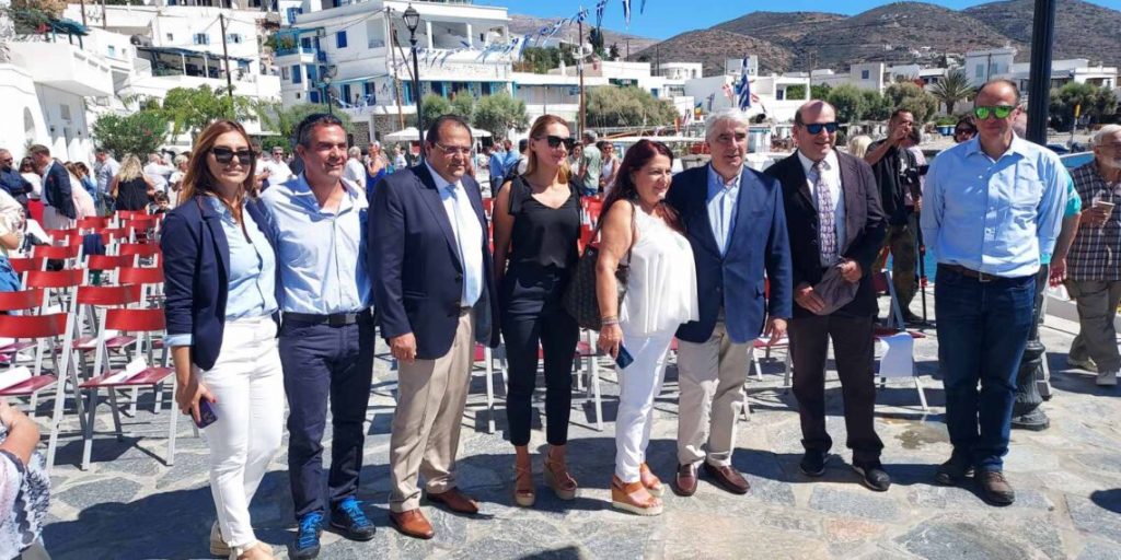 Dep. Ag. Min. lauds the example of the fishermen of Amorgos
