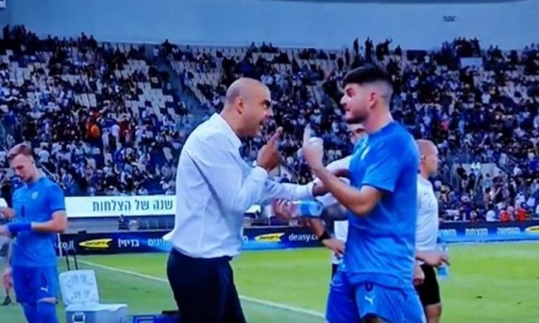 Απαράδεκτη συμπεριφορά από τον προπονητή των Ελπίδων του Ισραήλ – Χαστούκισε παίκτη της ομάδας του