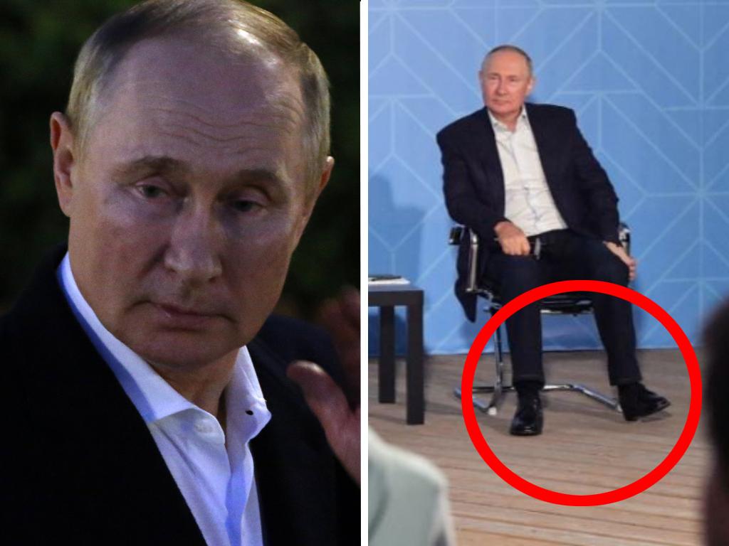 Βλαντιμίρ Πούτιν: Νέες φήμες για την υγεία του - Οι περίεργες κινήσεις με τα πόδια