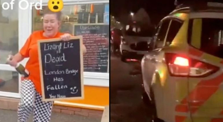 Βρετανία: «Η… σαύρα πέθανε» – Χαμός σε εστιατόριο που πανηγύριζε τον θάνατο της Βασίλισσας