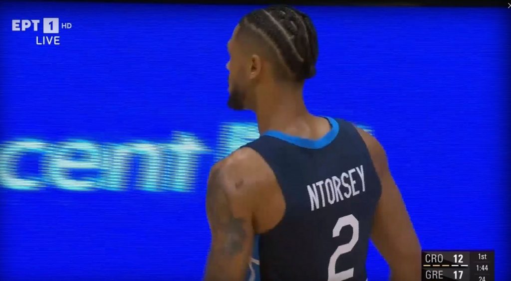 Κροατία – Ελλάδα: Νέο τρίποντο ο Ντόρσεϊ, πανηγυρισμοί στις εξέδρες