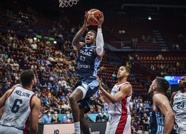 LIVE: Μεγάλη Βρετανία – Ελλάδα (77-93)