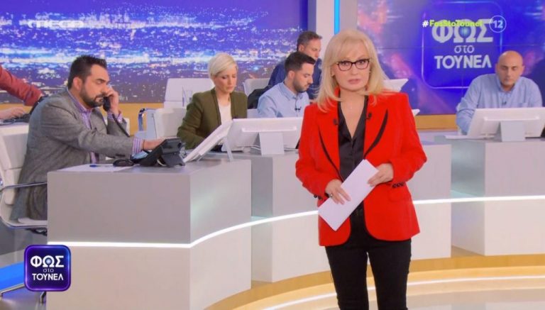 Φως στο Τούνελ: Η Αγγελική Νικολούλη φορά τα κόκκινα, στέλνει φιλάκια και προαναγγέλλει την επιστροφή της