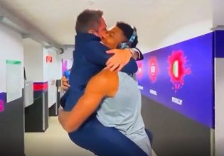 Ποτζέκο για την αγκαλιά viral στον Γιάννη: Είναι τόσο καλό παιδί!