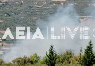 Φωτιά στην Ηλεία: Επί ποδός επίγειες και εναέριες δυνάμεις