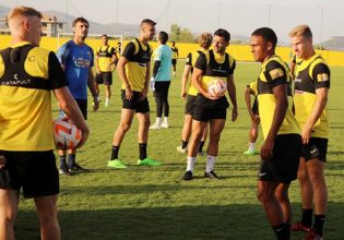 Με Γαλανόπουλο και Φαν Βέερτ η αποστολή της ΑΕΚ για τον Παναθηναϊκό (pic)