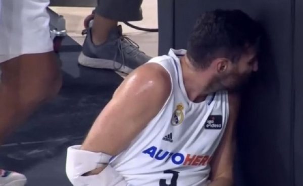 Σοβαρός τραυματισμός του Ρούντι – Αποχώρησε με αφόρητους πόνους