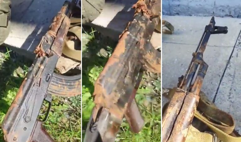 Ρωσικός στρατός: Έδωσαν σκουριασμένα καλάσνικοφ στους έφεδρους