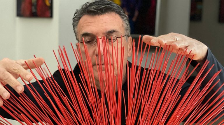 Κωστής Γεωργίου: Τα λαμπερά εγκαίνια της έκθεσης στο Κέντρο Πολιτισμού «Ελληνικός Κόσμος»