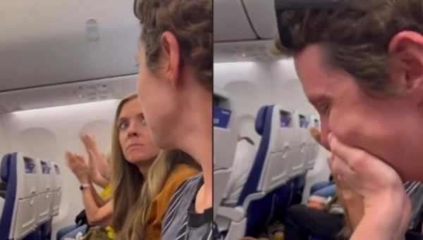 Πιλότος κάνει τους επιβάτες να ξεσπάσουν σε χειροκροτήματα και κλάματα