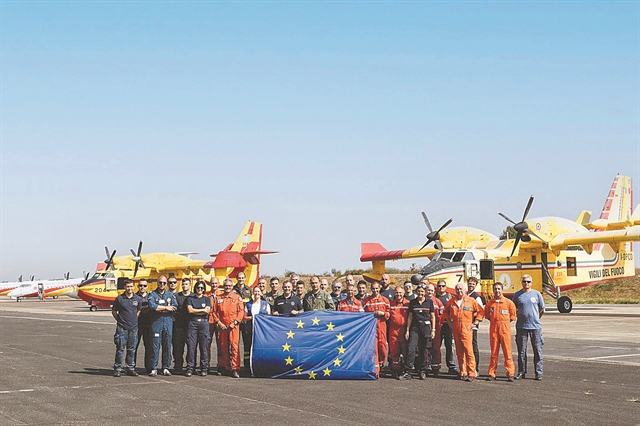 Ένας Ελληνας αντιμέτωπος με τις πυρκαγιές στη Γαλλία