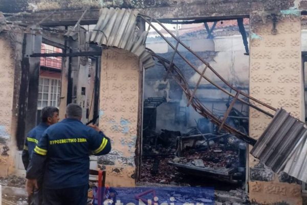 Λέσβος: Πήγε να ανατινάξει το μαγαζί του αδελφού του και κάηκε ζωντανός