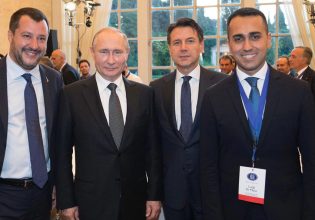 Ιταλία: Η ρωσική πρεσβεία αναρτά φωτογραφίες ιταλών πολιτικών με τον Πούτιν, τρεις μέρες πριν τις εκλογές