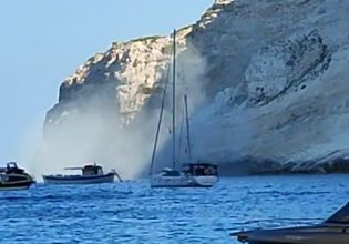 Ζάκυνθος: Έπεσαν βράχοι στο «Ναυάγιο» μετά τον σεισμό των 5,4 Ρίχτερ