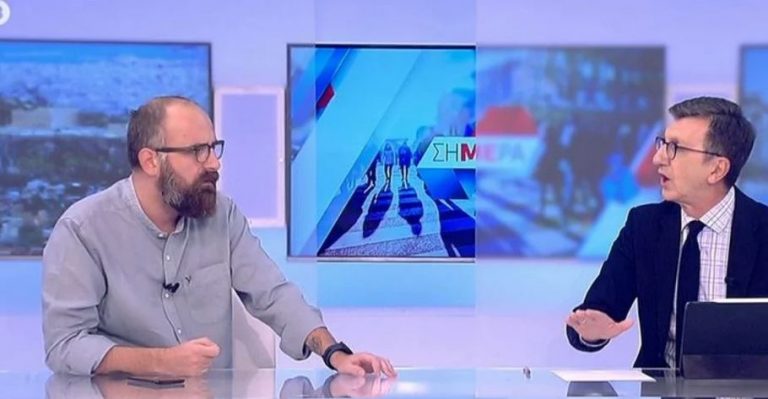 Χαμός στον αέρα με Πορτοσάλτε – Σβέρκο: «Μπροστά στον Τσίπρα είστε γατάκια» – «Κάθεσαι κλαρίνο στον Γεωργιάδη»