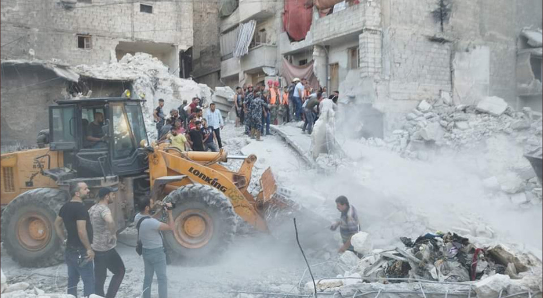 Συρία: Τουλάχιστον 10 νεκροί από κατάρρευση πολυκατοικίας - «Δεν είχε θεμέλια»