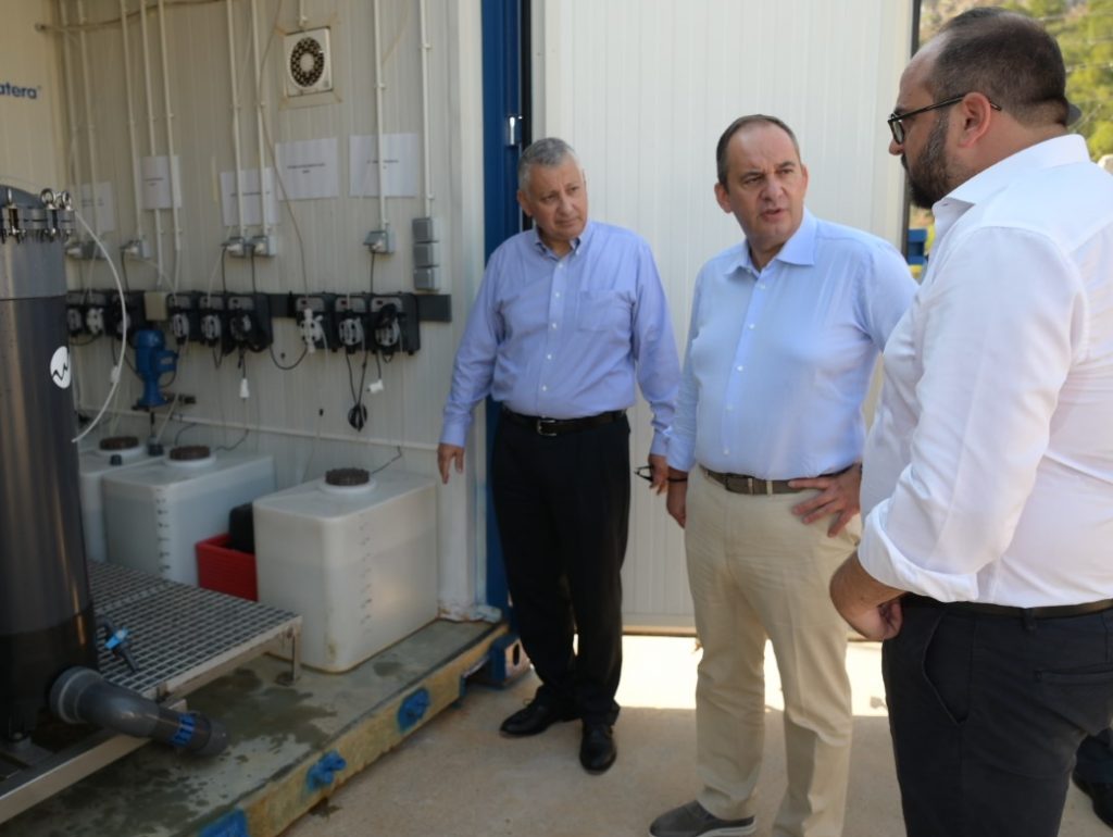 Εγκαίνια Νέας Μονάδας Αφαλάτωσης στο Καστελόριζο