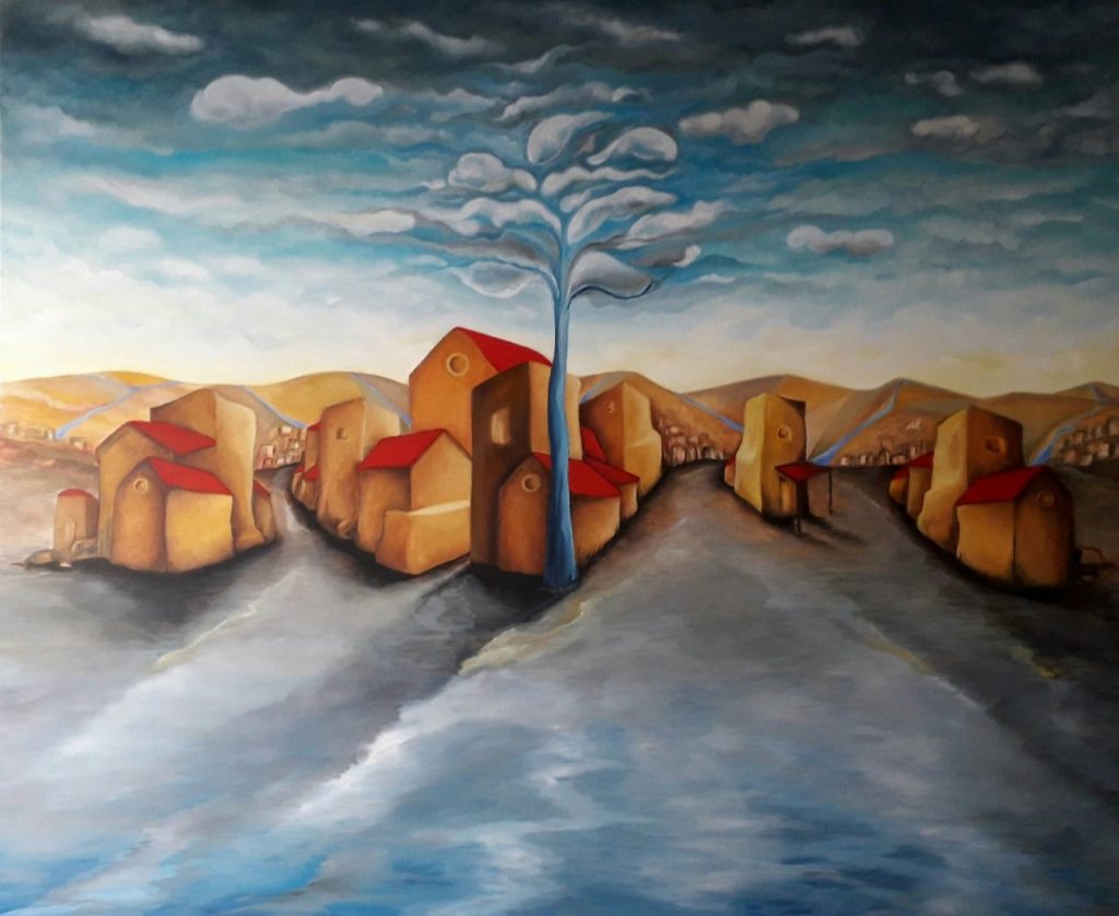 Έκθεση ζωγραφικής στην Τήνο, αφιερωμένη στον Λάμπρο Διαμαντόπουλο
