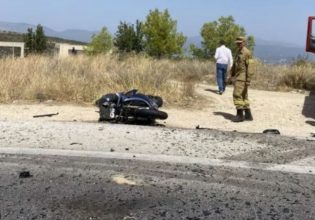 Τροχαίο: Μοτοσικλετιστής «καρφώθηκε» σε λεωφορείο