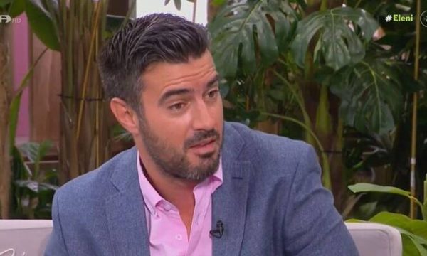 «Ποδαρικό» στην Ελένη Μενεγάκη και την εκπομπή «Ελένη» έκανε ο Γιάννης Τσιμιτσέλης