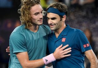 Φέντερερ προς Τσιτσιπά: Ανυπομονώ να σε δω να «φεντεροποιείς» μερικά χτυπήματα