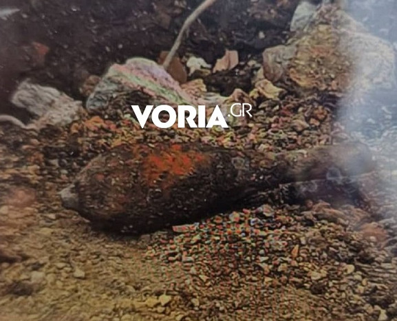 Εντοπίστηκε οξειδωμένη χειροβομβίδα στο κέντρο της Θεσσαλονίκης